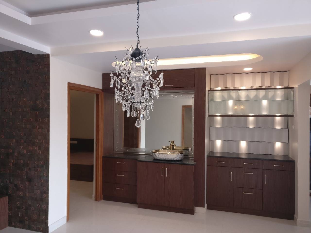 Modern apartment living room design