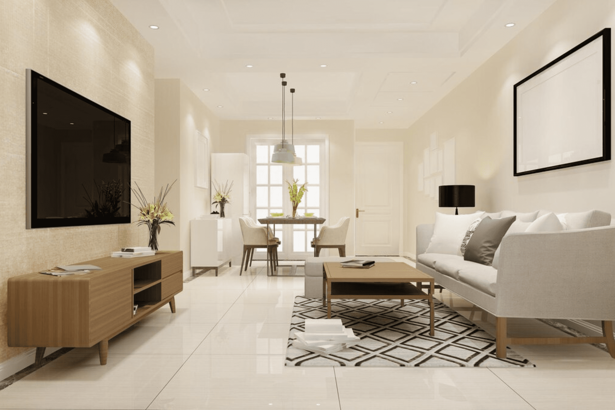 Stylish home interior crafted by best interior designers in Hyderabad